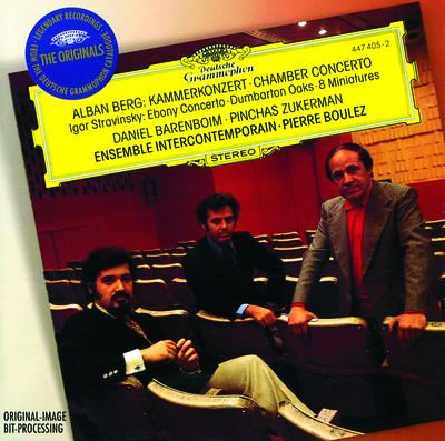 Berg: Chamber Concerto / Stravinsky: Ebony Concerto; Dumbarton Oaks; 8 Miniatures