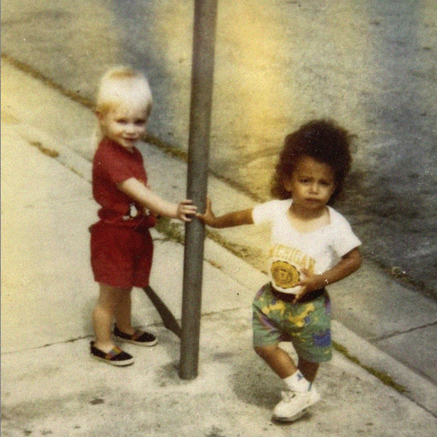 Walking home from school