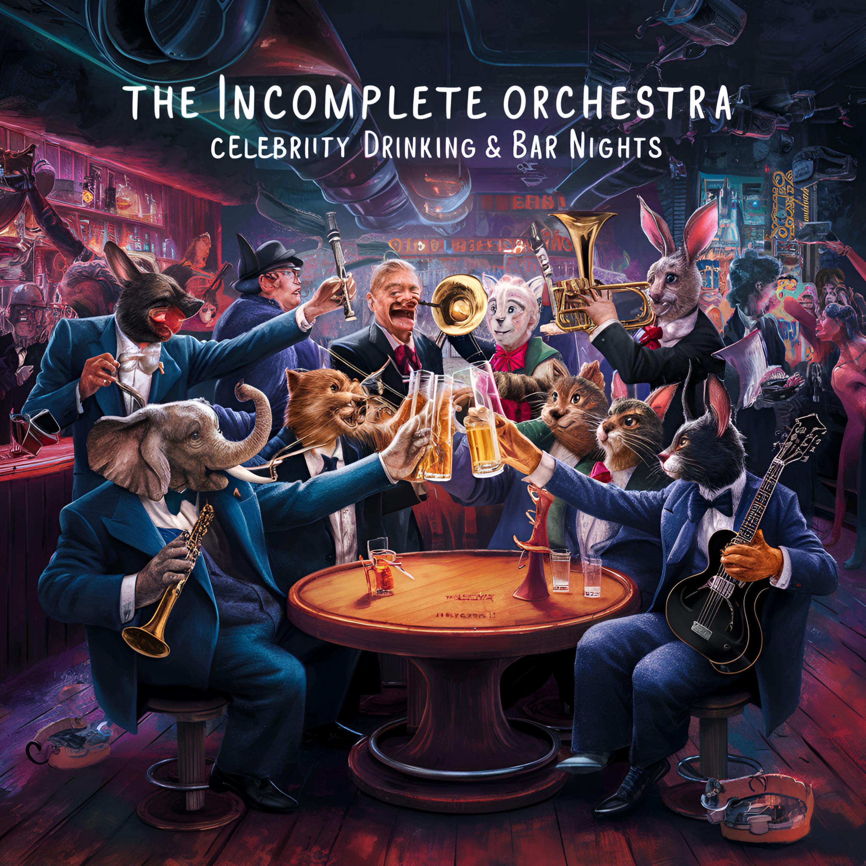 The Incomplete Orchestra - Celebrity Drinking (feat. Kokane, Planet Asia, Sean Price & Tash) (Bar Nights Remix)