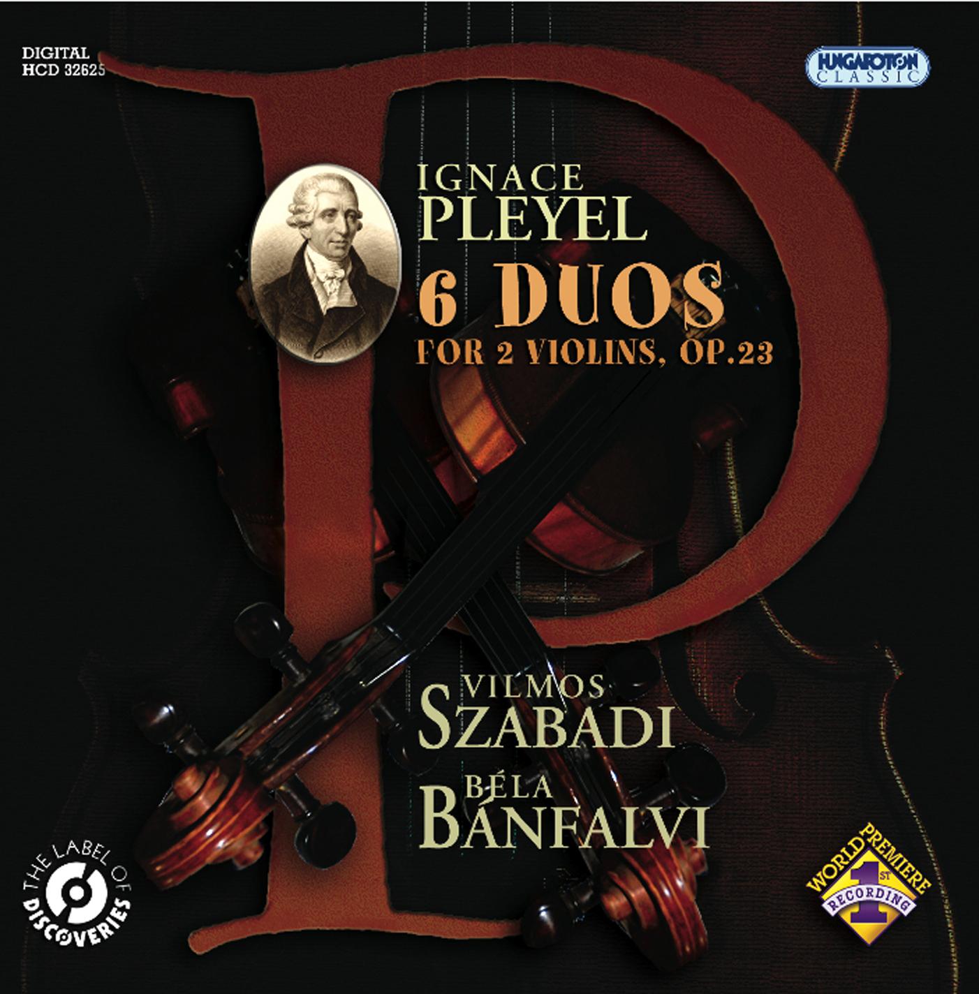 duo for 2 violins in a major, op. 23, no. 3, ben. 515:ii. presto