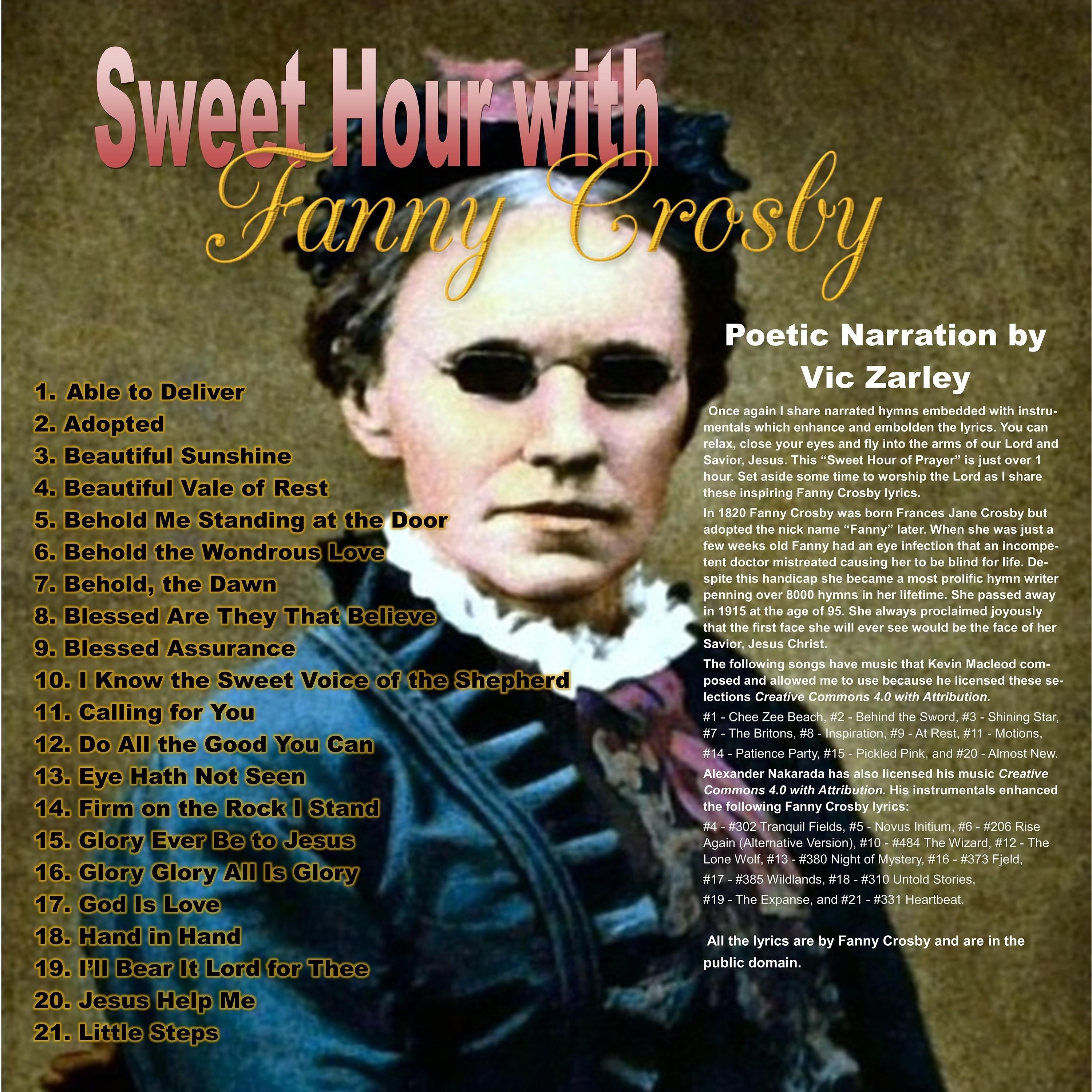 Sweet Hour of Fanny Crosby
