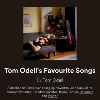 Tom Odell's Favourite Songs (Spotify)