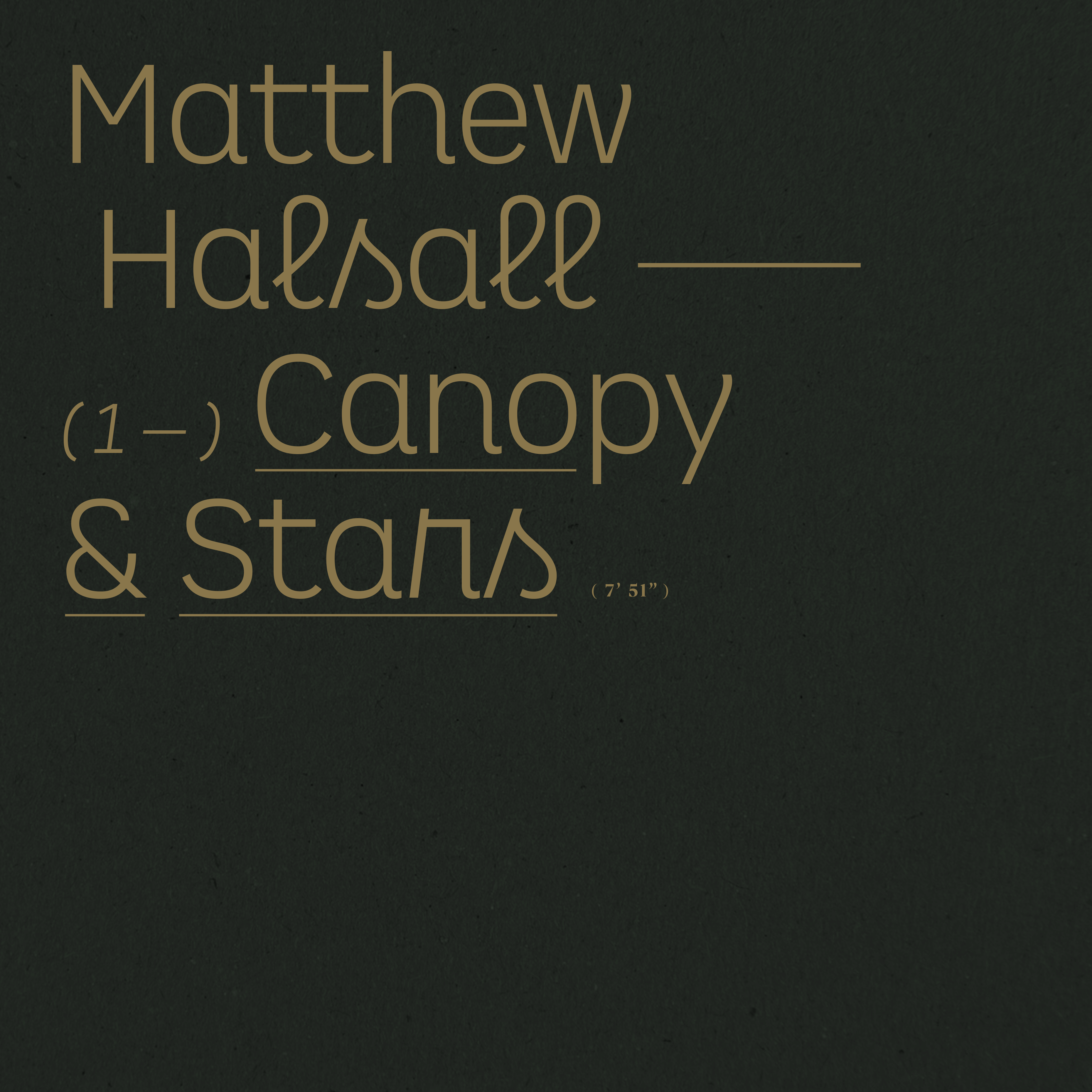 Canopy & Stars