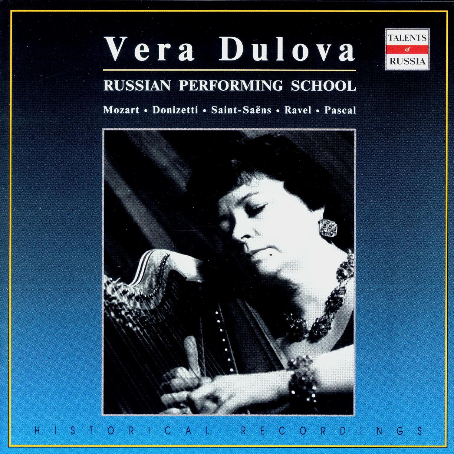 Russian Performing School: Vera Dulova, Vol. 3