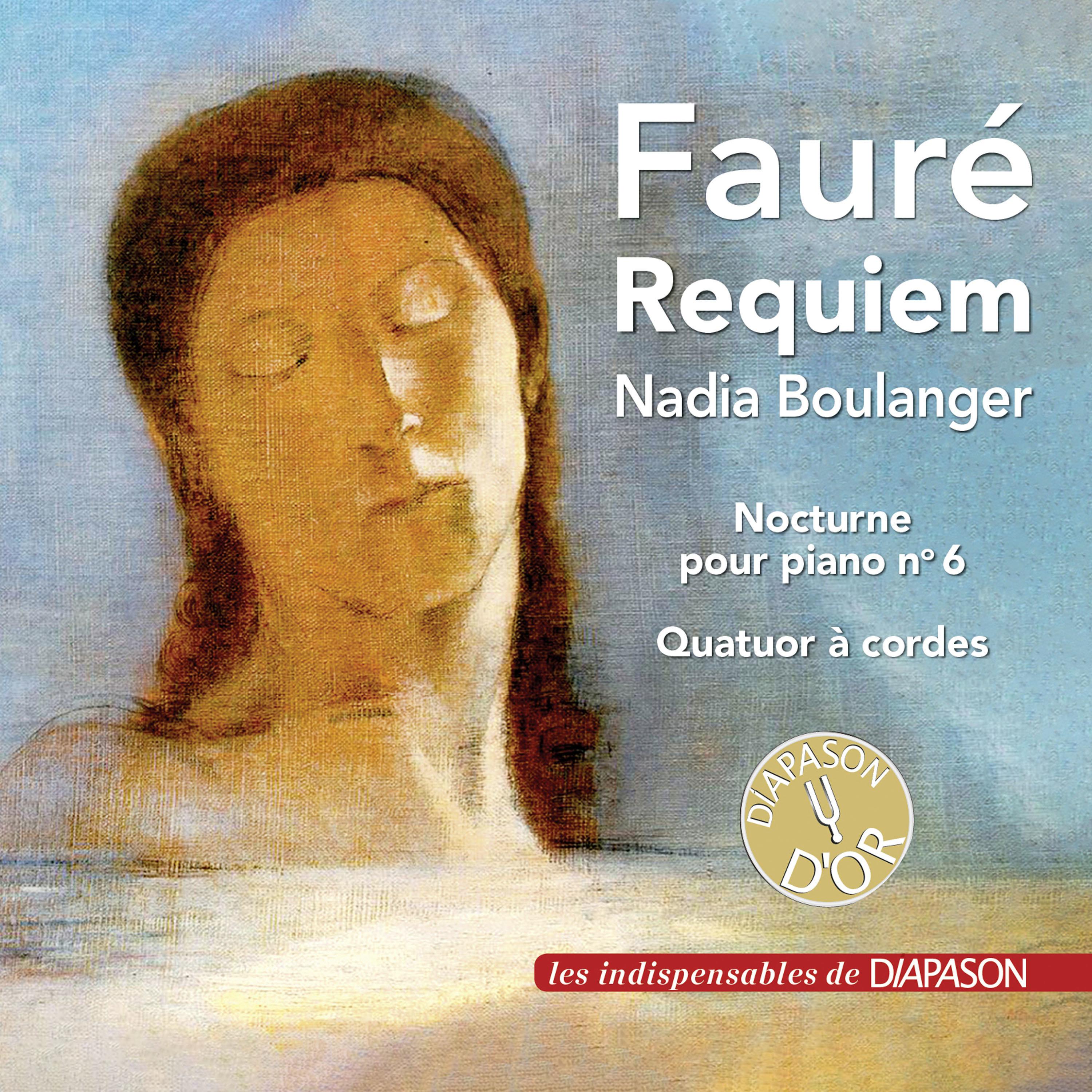 Nadia Boulanger - Requiem in D Minor, Op. 48: III. Sanctus (Andante moderato) (1962 Recording)