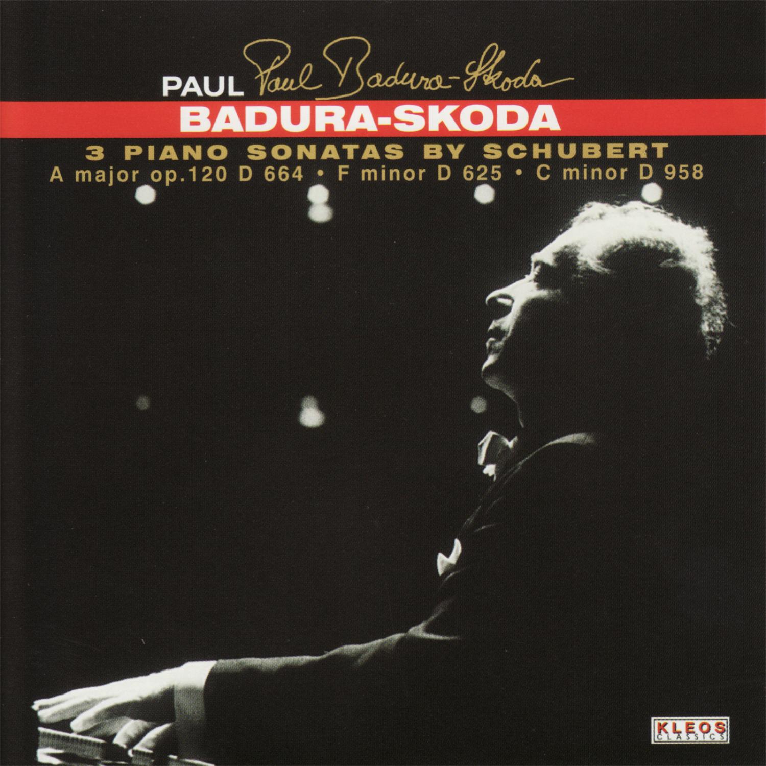 Schubert: 3 Piano Sonatas