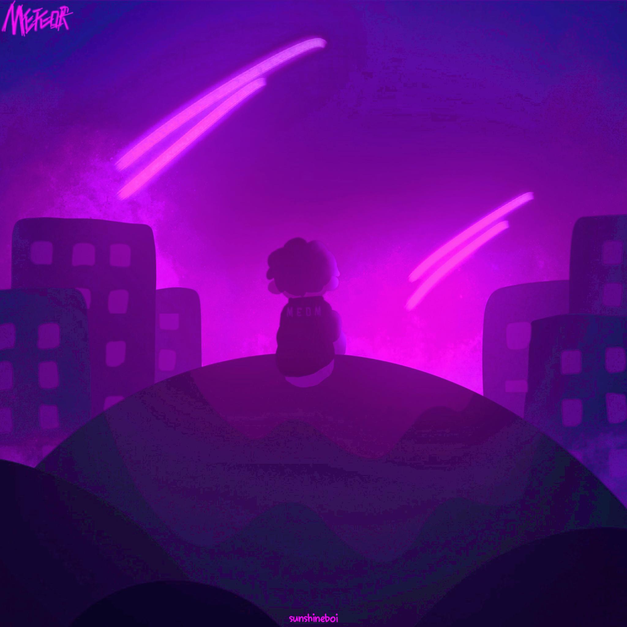 流星划过夜空