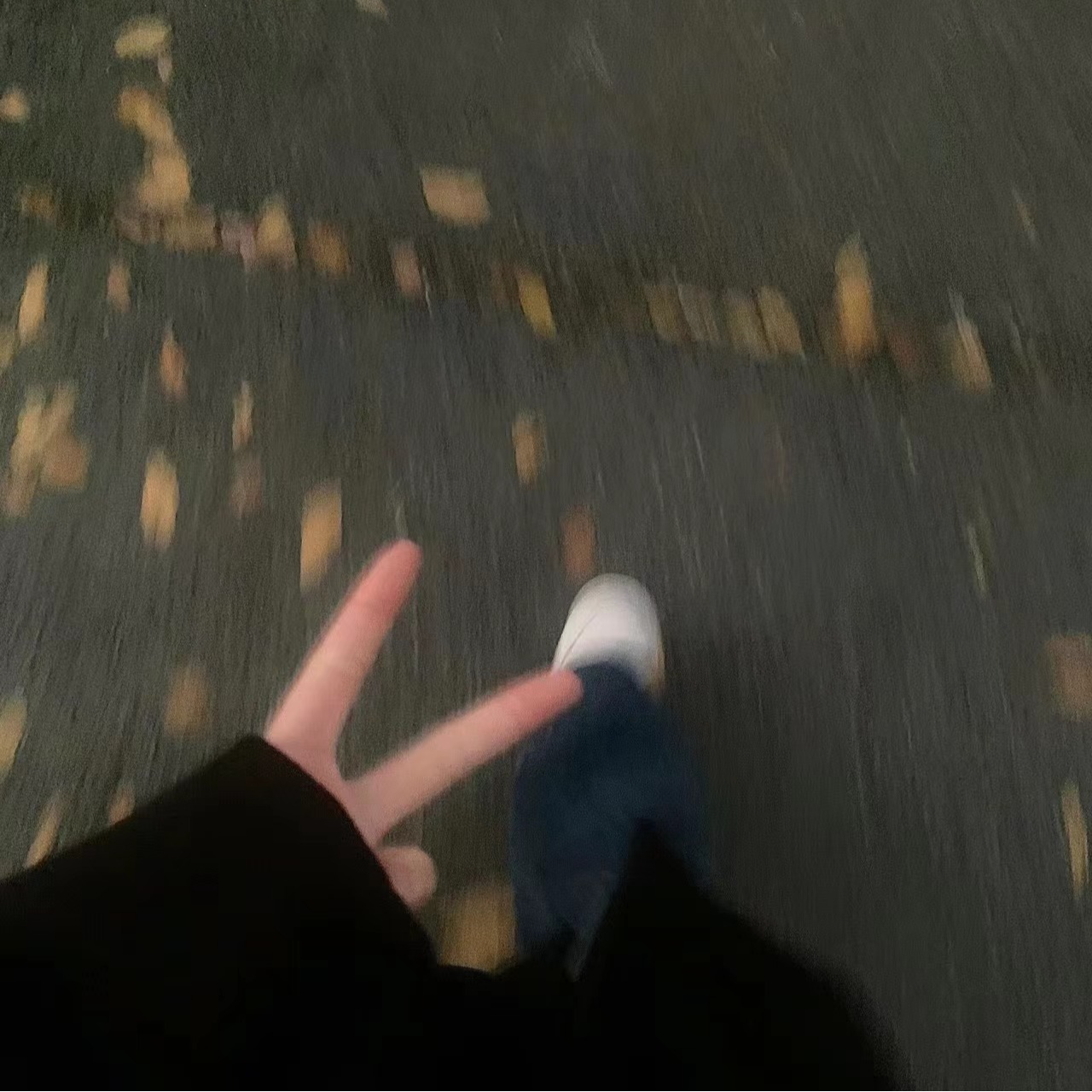 落叶的位置