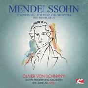 Mendelssohn: Concerto No. 1 for Piano and Orchestra in G Minor, Op. 25 (Digitally Remastered)