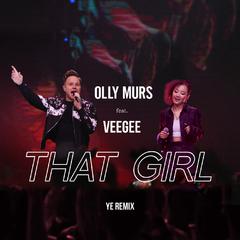 Olly Murs,Veegee徐若侨《That Girl (Ye Remix)吉他谱》降D调_音符带着感情跳动