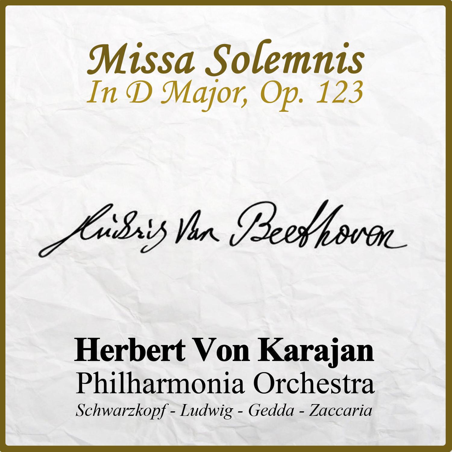 Ludwig van Beethoven: Missa Solemnis In D Major, Op. 123专辑