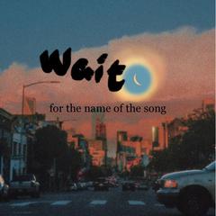 Wait（for the name of the song)