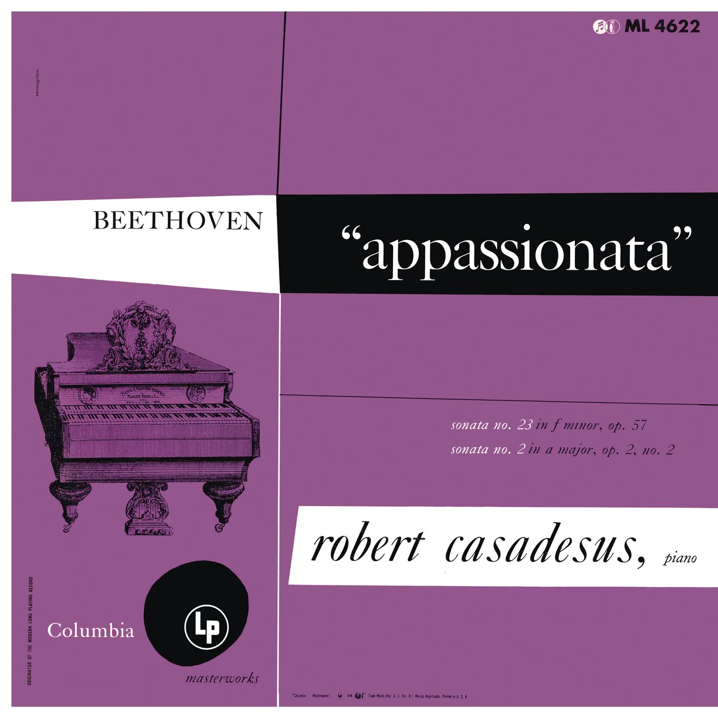 Beethoven: Piano Sonatas Nos. 2 & No. 23