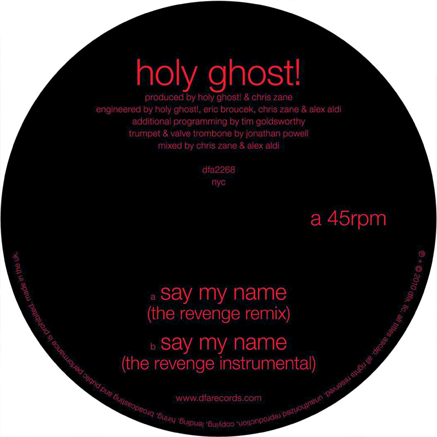 Say My Name (The Revenge Remixes)