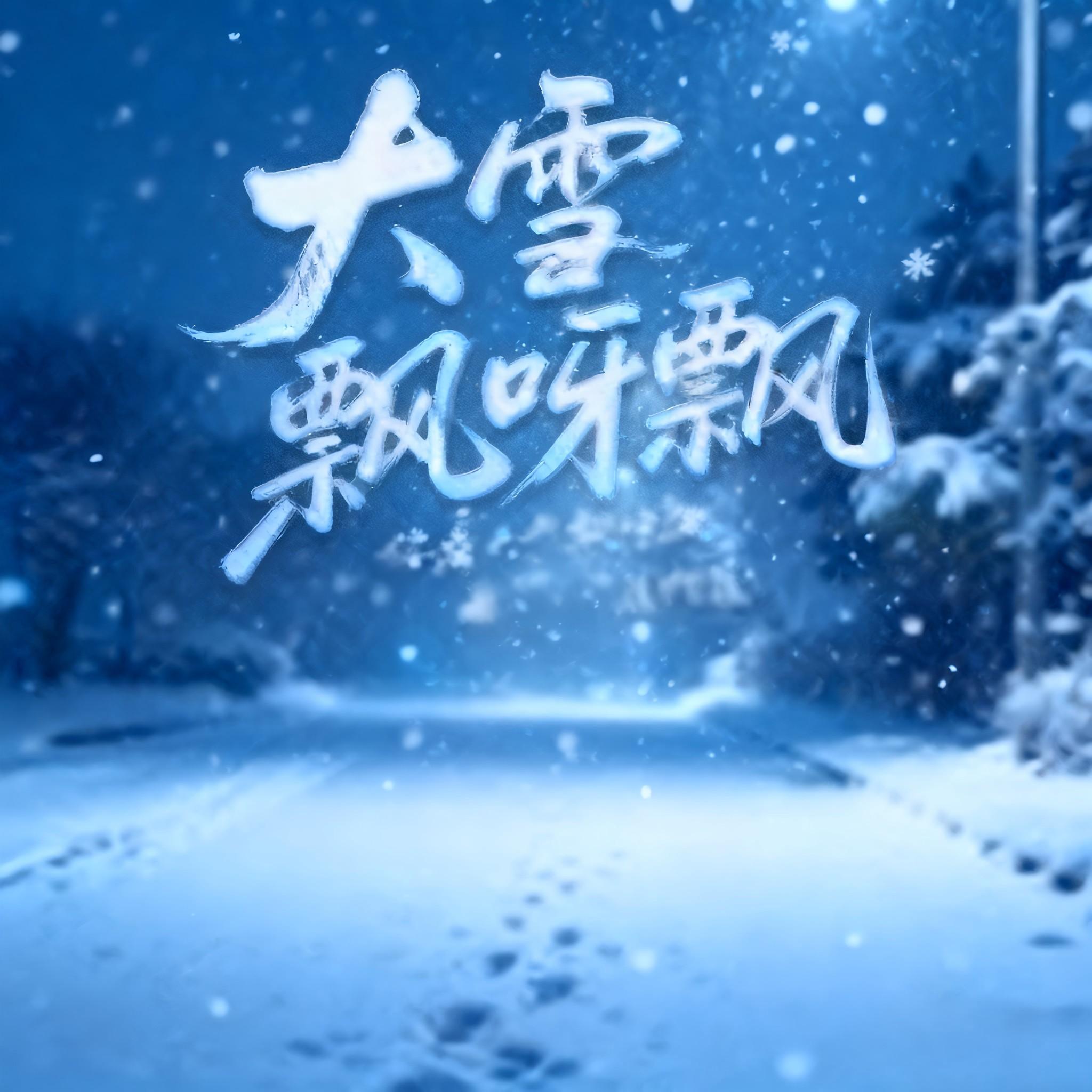 大雪飘呀飘  酌叔