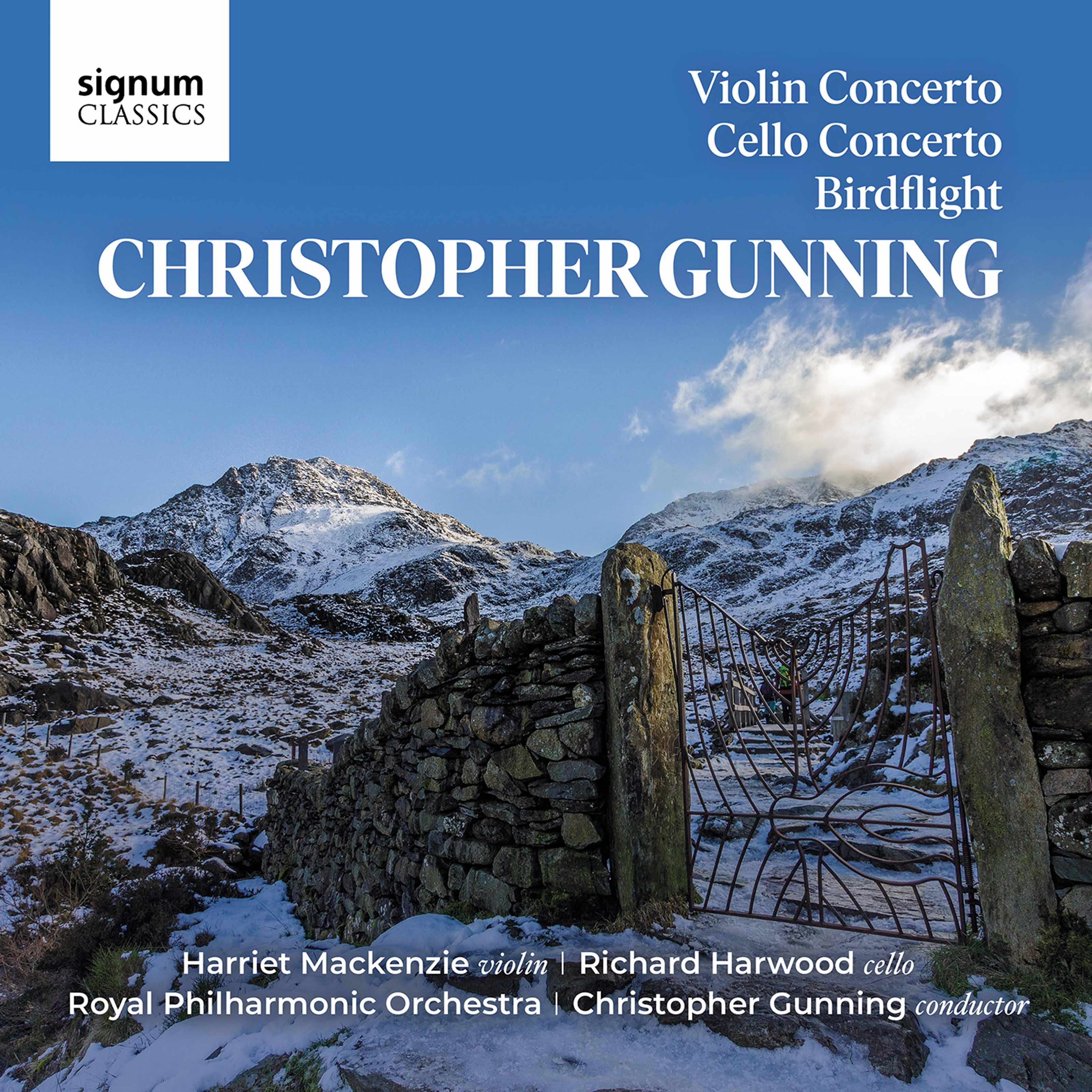 Christopher Gunning: Violin Concerto, Cello Concerto, Birdflight