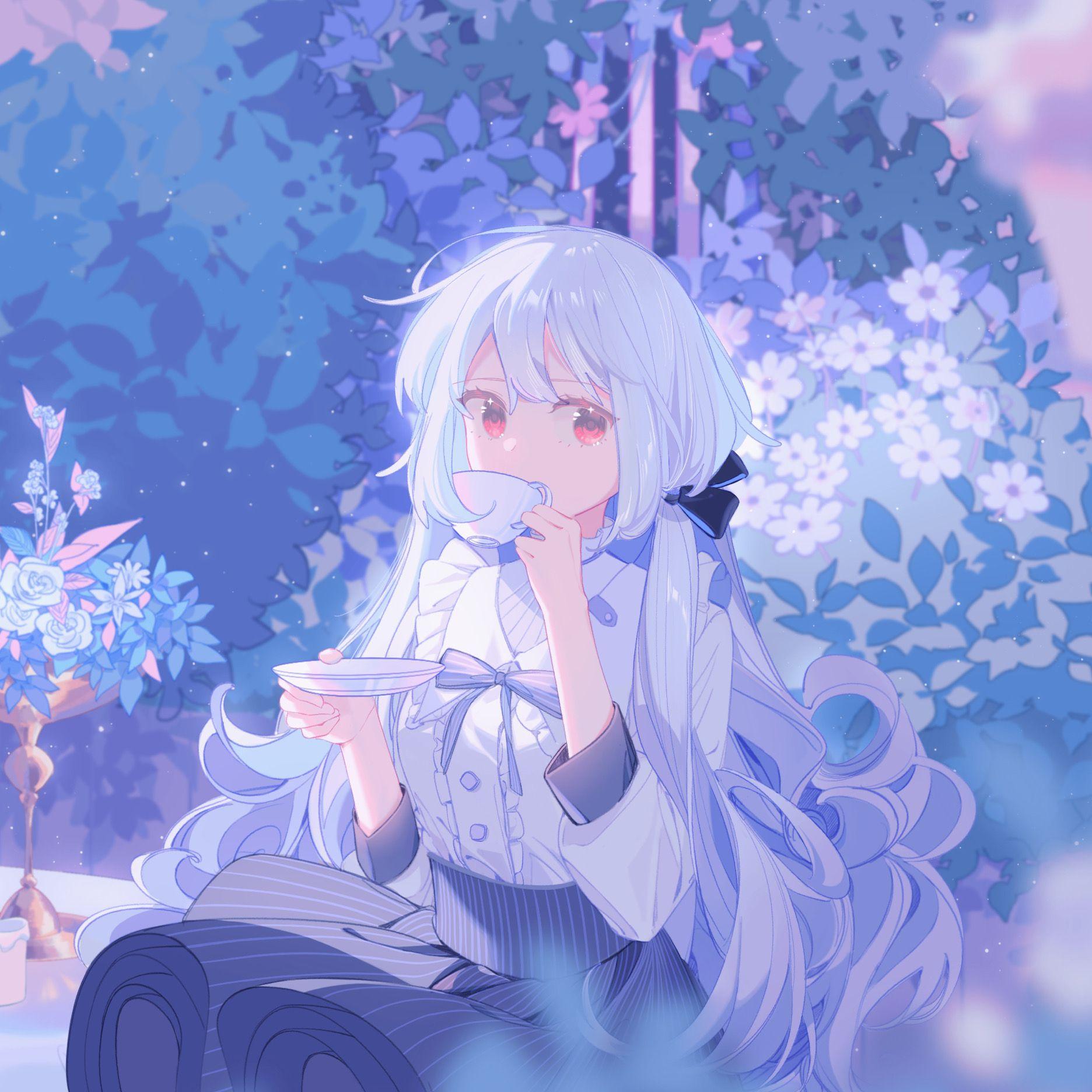 粉色茶花园