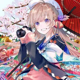 日系丨樱花树前，月影搖曳