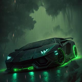 【提速硬曲】看到我的尾灯算我输