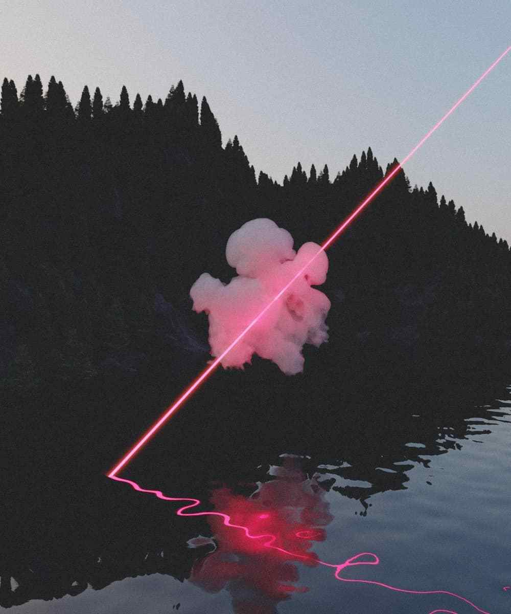 刷爆全网的激光云——david stenbeck的云朵光线艺术