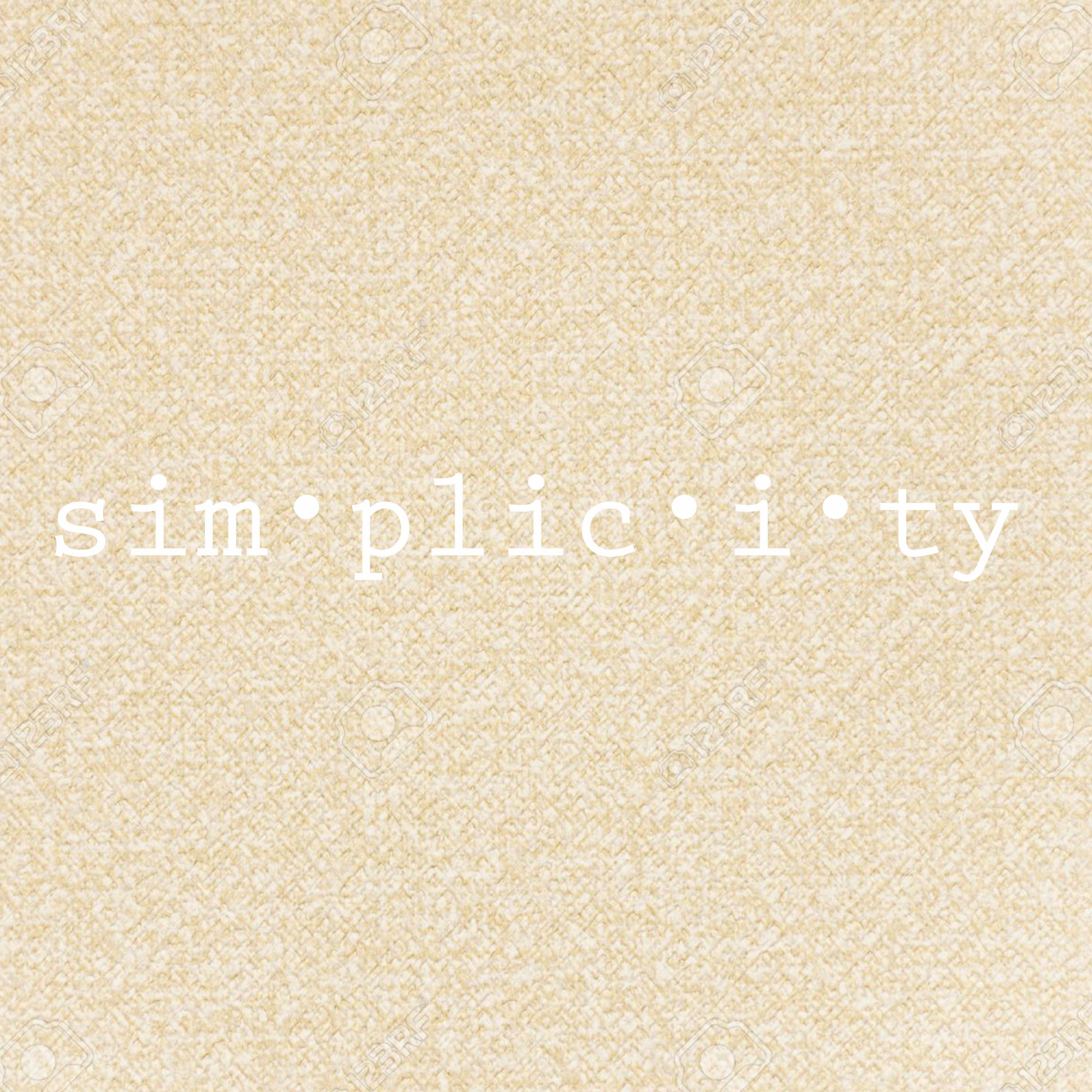 Simplicity