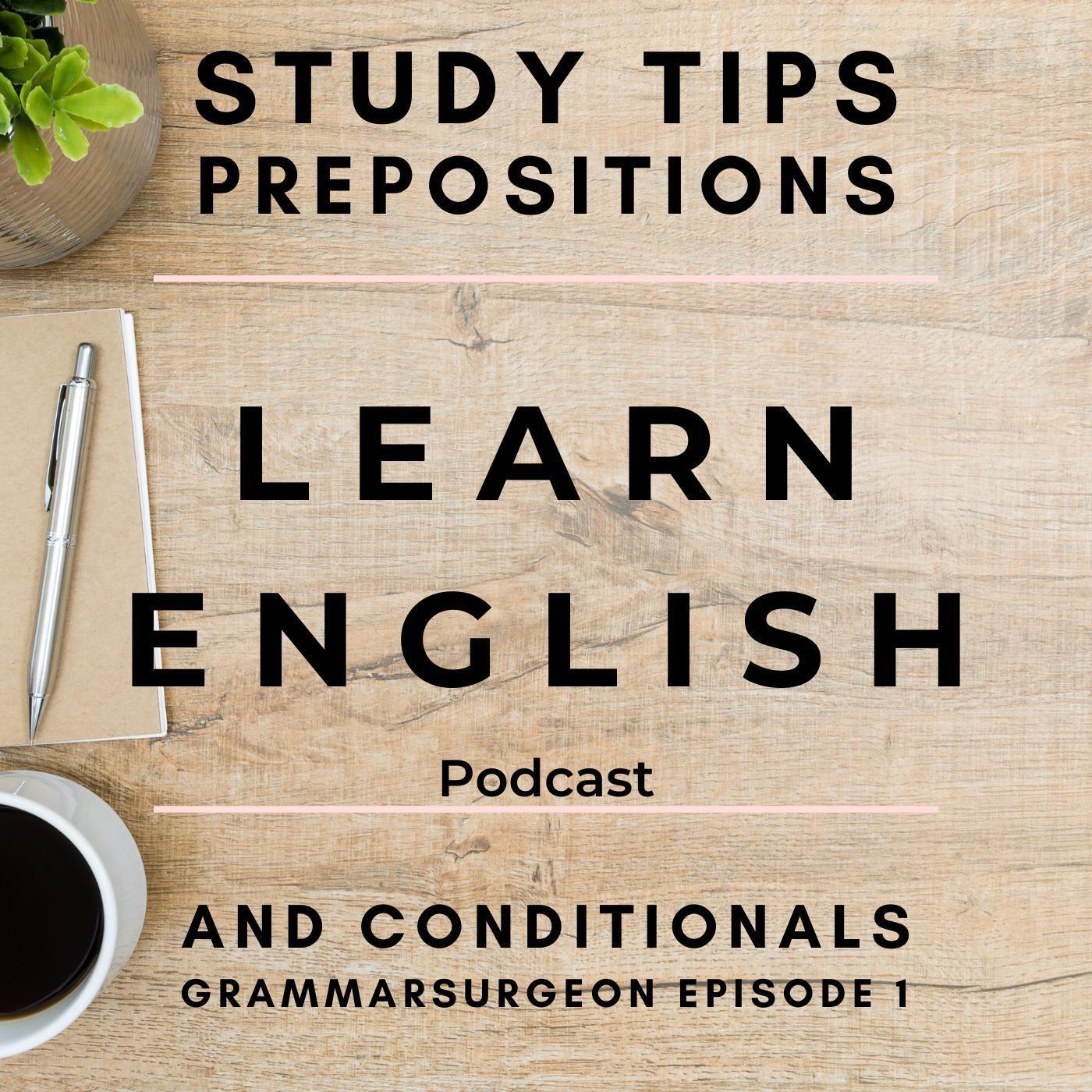 learn english podcast  study tips