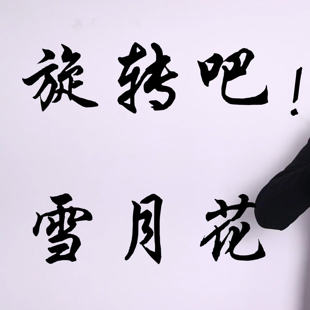 旋转吧！雪月花