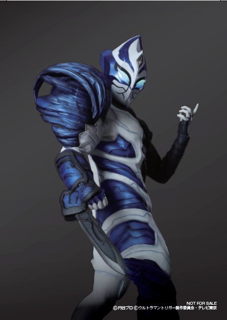 声优:高桥良辅 皮套演员:冈部晓 和卡尔蜜拉一起出