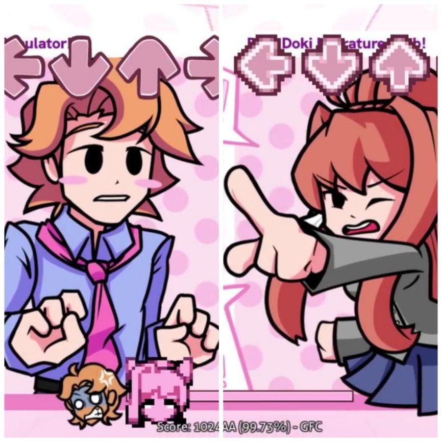 [Wilted] FNF Doki Doki Takeover Plus Mod - FNF Doki Doki Takeover Plus ...