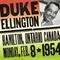 ELLINGTON, Duke: Duke Ellington - The Forum, Hamilton, Ontario, Canada (8 February 1954)专辑