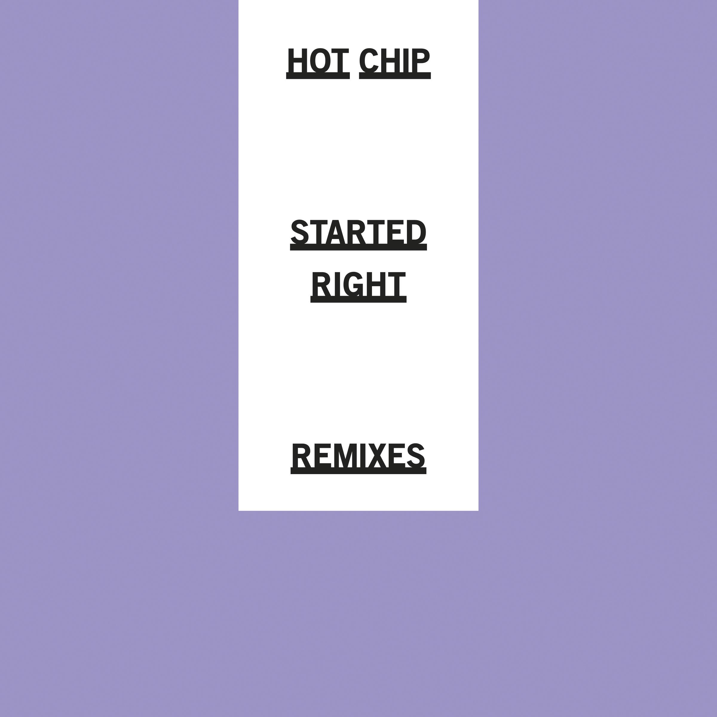 Started Right (Remixes)专辑