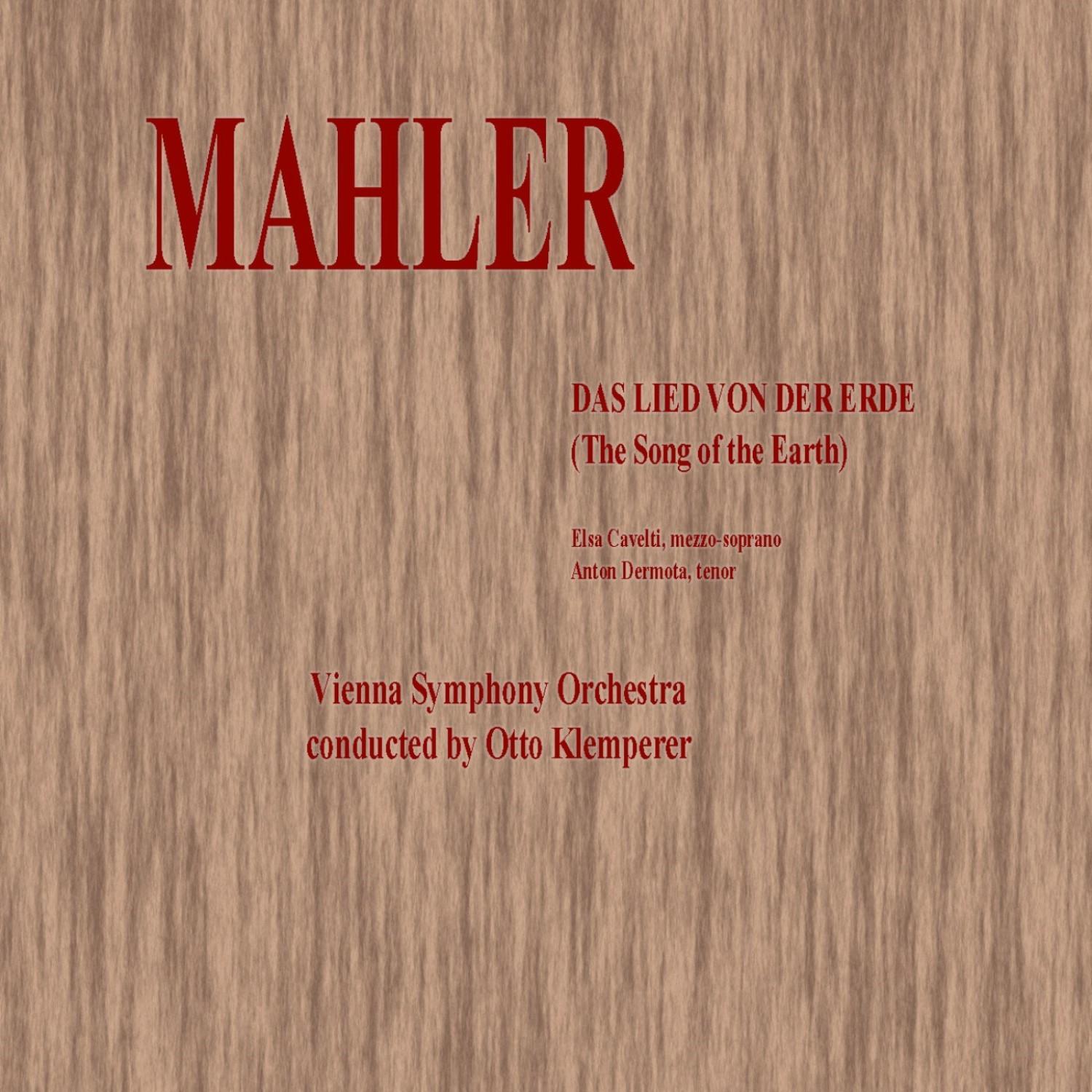 Mahler Das Lied Con Der Erde