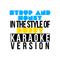 Syrup & Honey (In the Style of Duffy) [Karaoke Version] - Single专辑