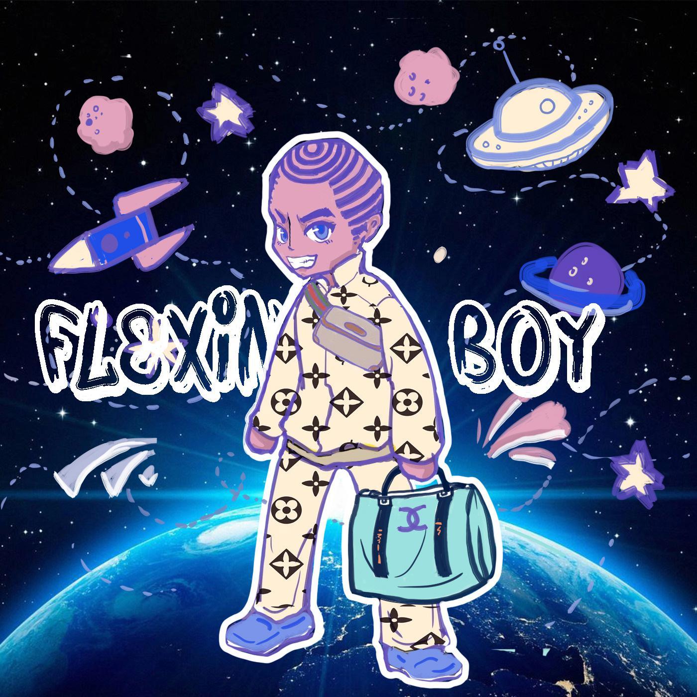 FLEXING BOY