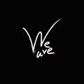 We are