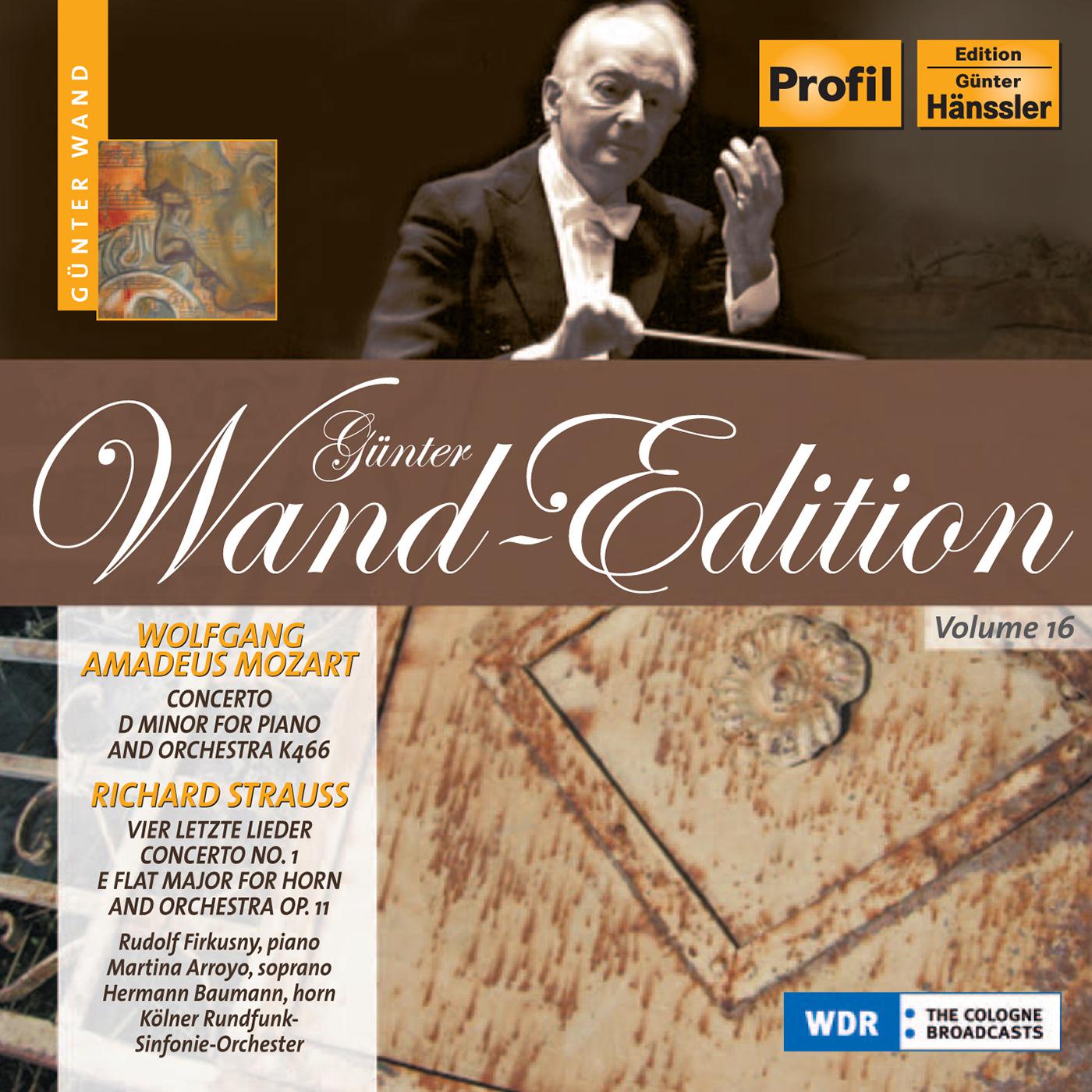 MOZART: Piano Concerto No. 20 / STRAUSS, R.: 4 Last Songs / Horn Concerto No. 1 (Wand Edition, Vol. 专辑