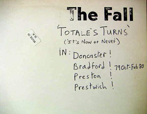 Totale's Turns (It's Now or Never)