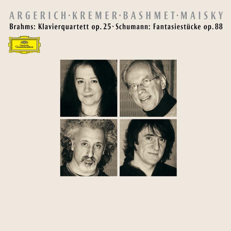 Brahms: Klavierquartett Op.25 - Schumann: Fantasiestücke Op. 88