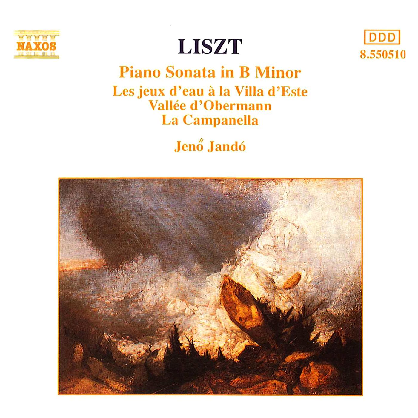 LISZT: Piano Sonata in B Minor / Vallee d'Obermann / La campanella