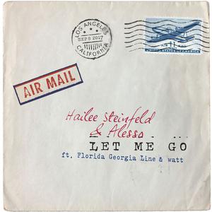 Let Me Go - Hailee Steinfeld and Alesso feat. Florida Georgia Line and Watt (karaoke) 带和声伴奏 （降5半音）