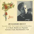 Ruggiero Ricci November 1938 - The Complete Electrola Recordings