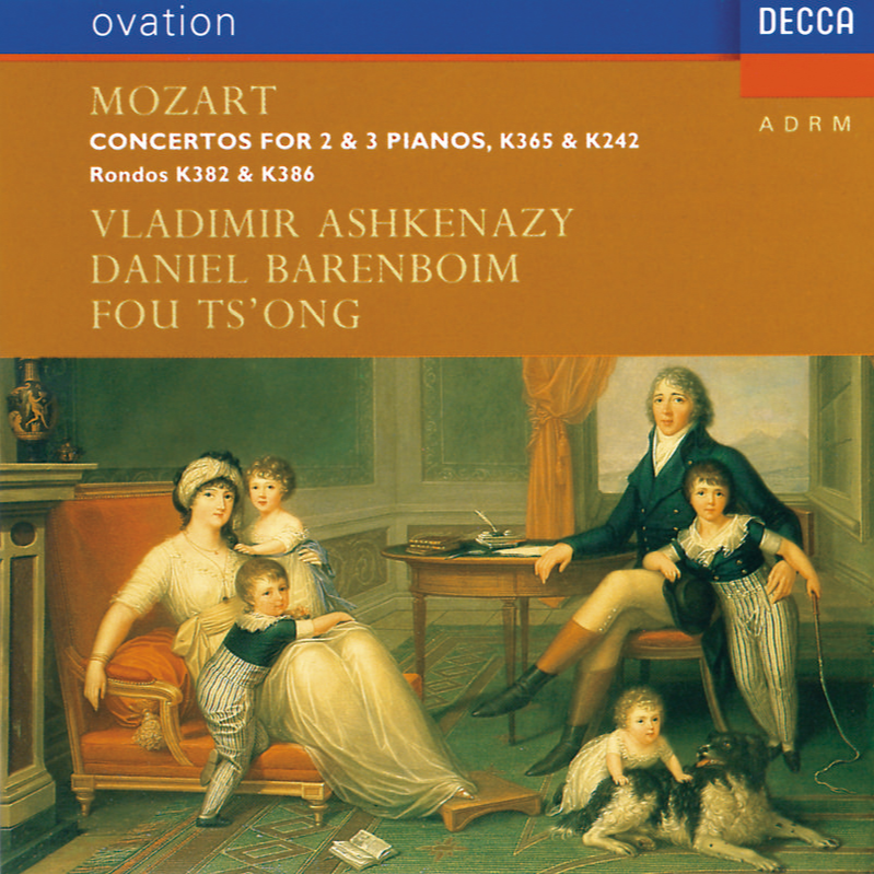 MOZART, W.A.: Concerto for 2 Pianos, K. 365 / Concerto for 3 Pianos, K. 242, "London" / Rondos, K. 382 and 386 (Ashkenazy, Barenboim, Ts'ong Fou)