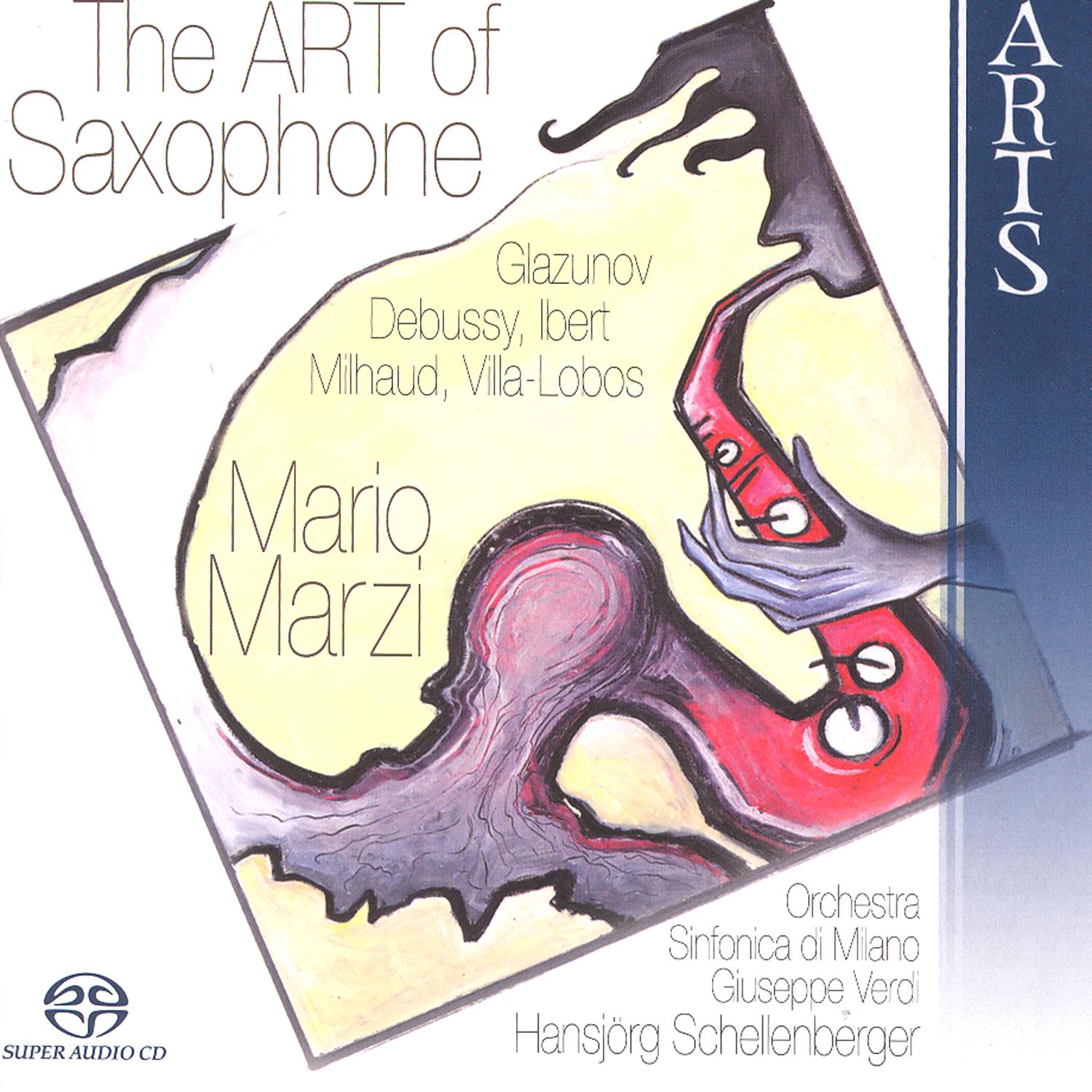 Mario Marzi - Fantasia for saxophone and chamber orchestra: Lent