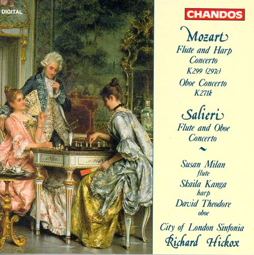 MOZART: Concerto for Flute and Harp in C Major / SALIERI: Concerto for Flute and Oboe in C Major