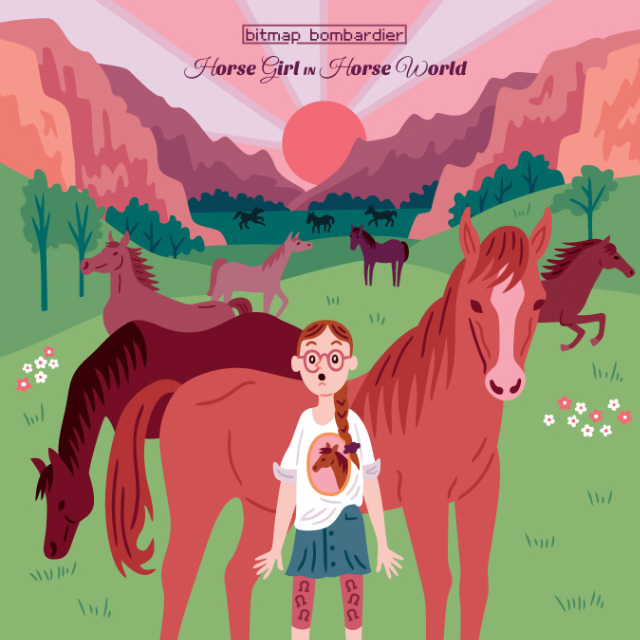 Horse Girl In Horse World
