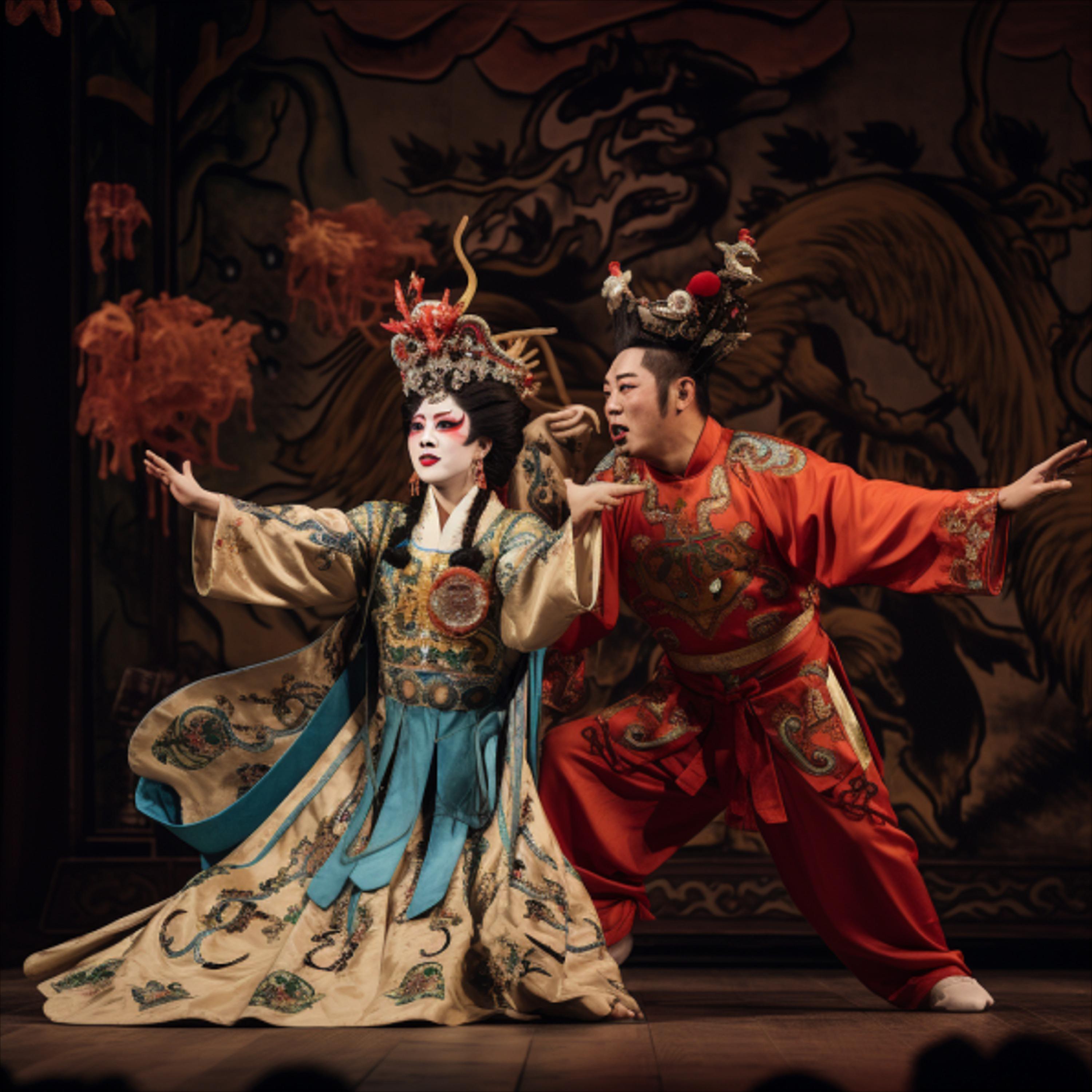 瓊劇 紅葉 題詩 2 (Qióngjù hóngyè tí shi 2)