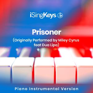 Prisoner (Higher Female Key) - Miley Cyrus feat. Dua Lipa (钢琴伴奏) （降8半音）