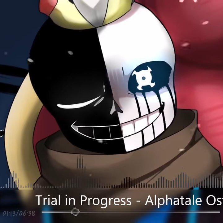 审判 ┃Alphatale Ost┃King Multiverse Sans Theme【DylanOwO】 - ink娘的多厨孤独小电台 ...