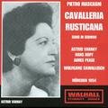 MASCAGNI, P.: Cavalleria rusticana [Opera] (Sung in German) (Varnay, Hopf, Pease, Bavarian Radio Sym