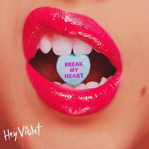 Hey Violet-Break My Heart  立体声伴奏 （升7半音）